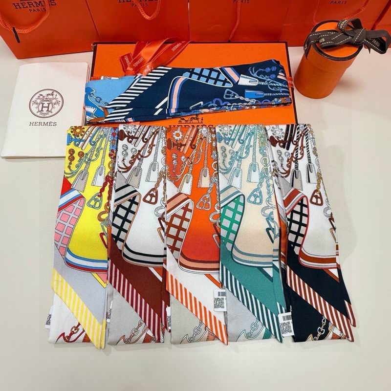 Hermes silk ribbon 5X86.5cm E062207
